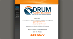 Desktop Screenshot of drumplumb.com